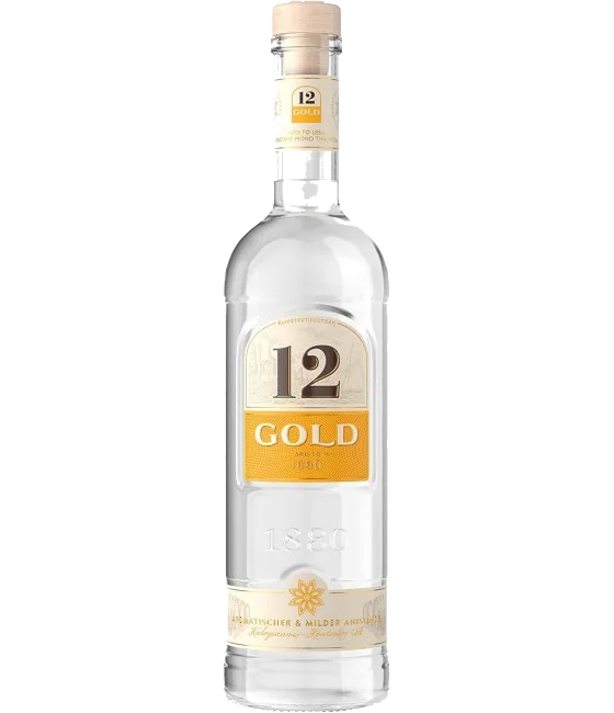 Ouzo 12 Gold, fles bij slijterij t Bockje in Bathmen