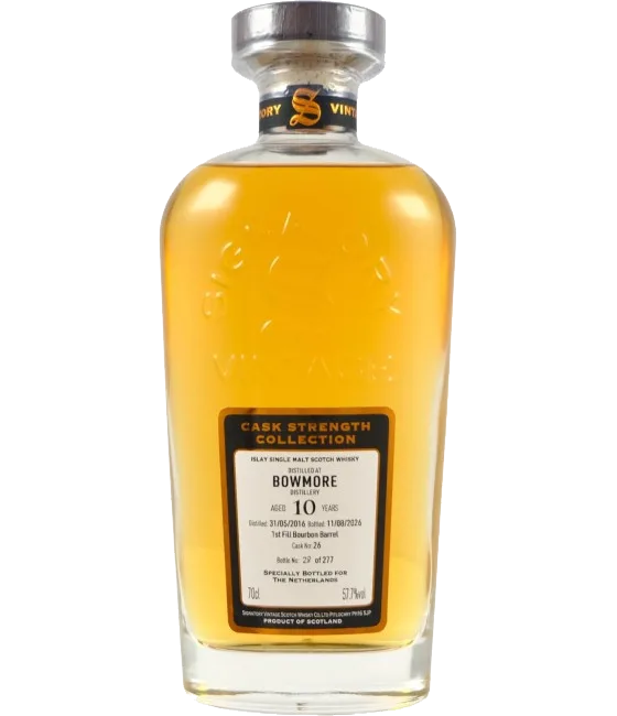 Signatory Cask Strength Collection Bowmore 10 Years Old #26, fles bij slijterij t Bockje in Bathmen