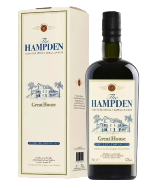 Hampden Estate Great House Distillery Edition 2025, fles bij slijterij t Bockje in Bathmen