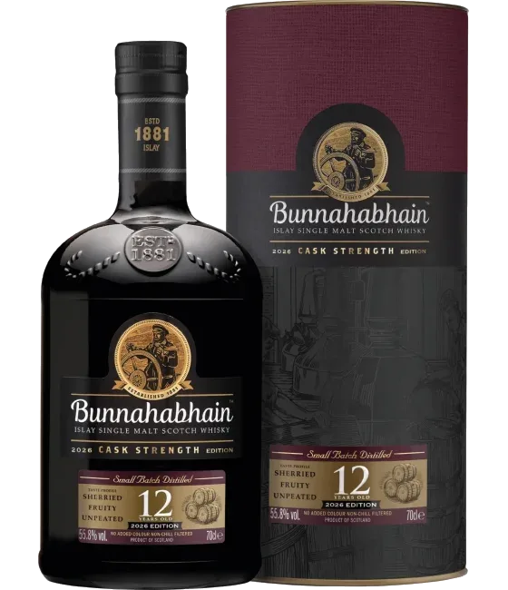 Bunnahabhain 12Y Cask Strength Edition 2026