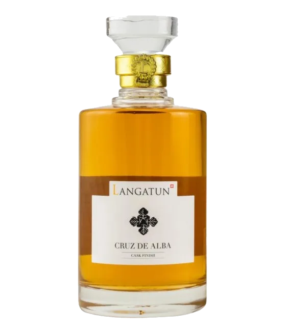 Langatun Cruz de Alba Cask Finish, fles bij slijterij t Bockje in Bathmen