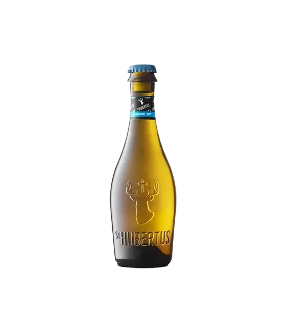 St. Hubertus Wit, fles bij slijterij t Bockje in Bathmen