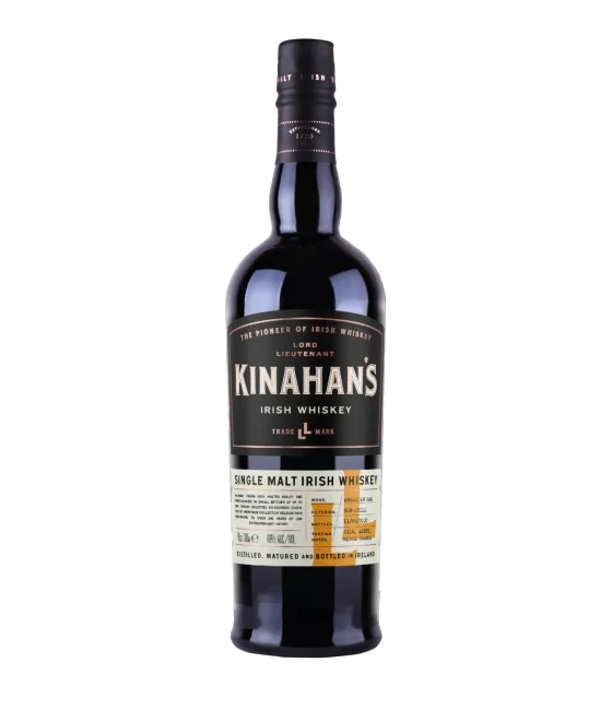 Kinahan’s single malt Heritage, fles bij slijterij t Bockje in Bathmen
