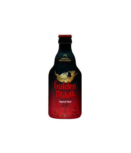 Gulden Draak Imperial Stout, fles bij slijterij t Bockje in Bathmen