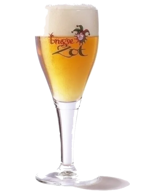 Brugse Zot bierbokaal 33cl., fles bij slijterij t Bockje in Bathmen