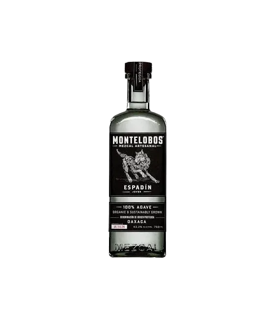 Montelobos Mezcal Joven, fles bij slijterij t Bockje in Bathmen