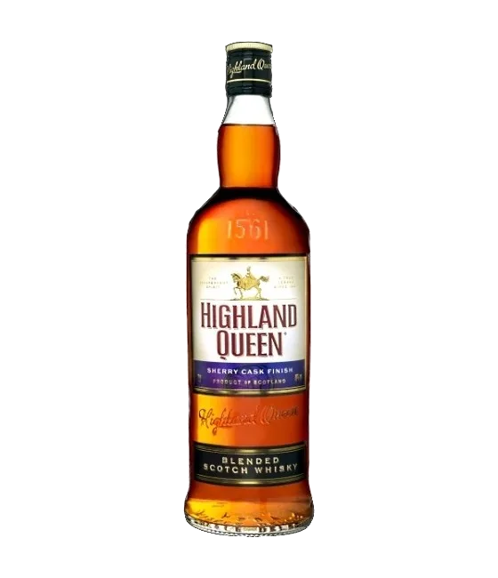 Highland Queen Sherry Cask Finish, fles bij slijterij t Bockje in Bathmen