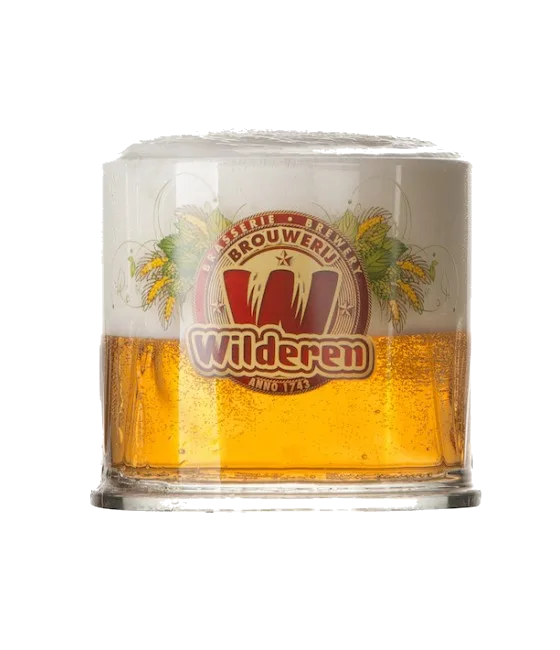 Wilderen Goud Bierglas 33cl, fles bij slijterij t Bockje in Bathmen