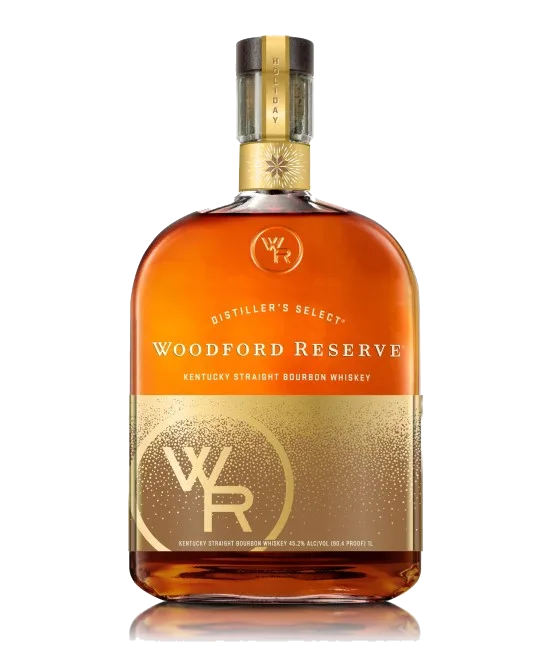 Woodford Reserve Holiday 2022, fles bij slijterij t Bockje in Bathmen