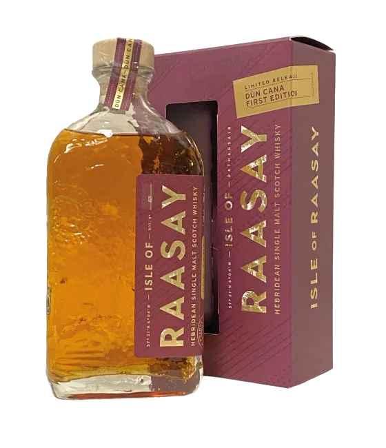 Isle of Raasay Dùn Cana Sherry Quarter Cask Release, fles bij slijterij t Bockje in Bathmen