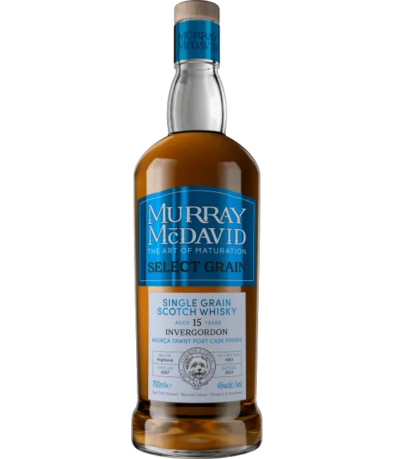 Murray McDavid Select Grain Invergordon 15Y 2007 Murça Tawny Port Cask, fles bij slijterij t Bockje in Bathmen