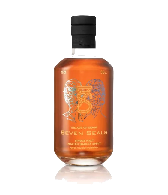 Seven Seals The Age of Gemini, fles bij slijterij t Bockje in Bathmen