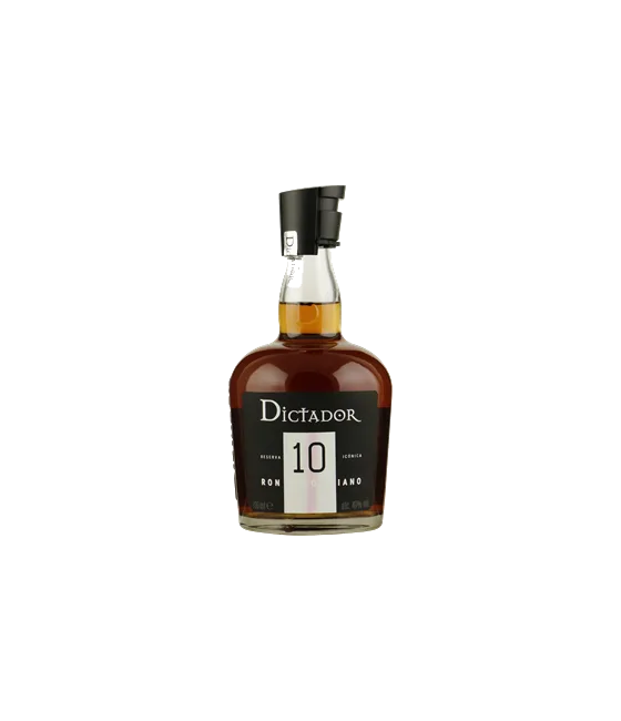 Dictador Aged Rum 10Y, fles bij slijterij t Bockje in Bathmen
