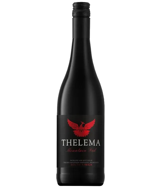 Thelema Mountain Red, fles bij slijterij t Bockje in Bathmen