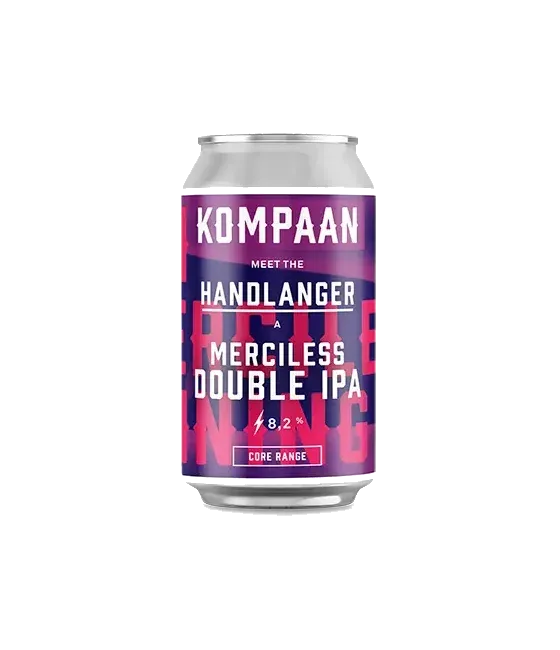 Kompaan Handlanger Merciless Double IPA, fles bij slijterij t Bockje in Bathmen