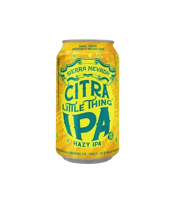 Sierra Nevada Citra Little Thing Hazy IPA, fles bij slijterij t Bockje in Bathmen