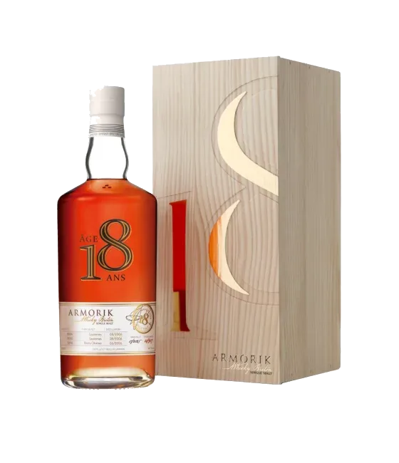 Warenghem Armorik 18 Years Old Sherry-Sauternes Casks, fles bij slijterij t Bockje in Bathmen