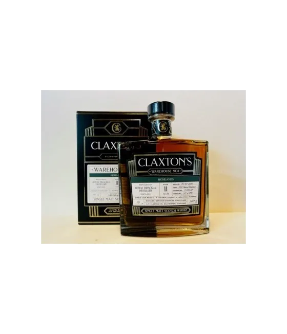 Claxton’s Warehouse Miltonduff 8 Years Old, fles bij slijterij t Bockje in Bathmen