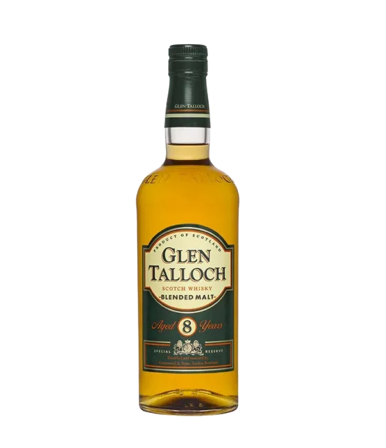 Glen Talloch Blended Malt 8 Years Old, fles bij slijterij t Bockje in Bathmen