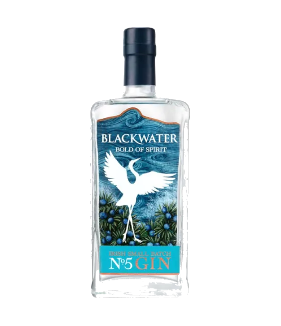 Blackwater Bold of Spirit Gin, fles bij slijterij t Bockje in Bathmen