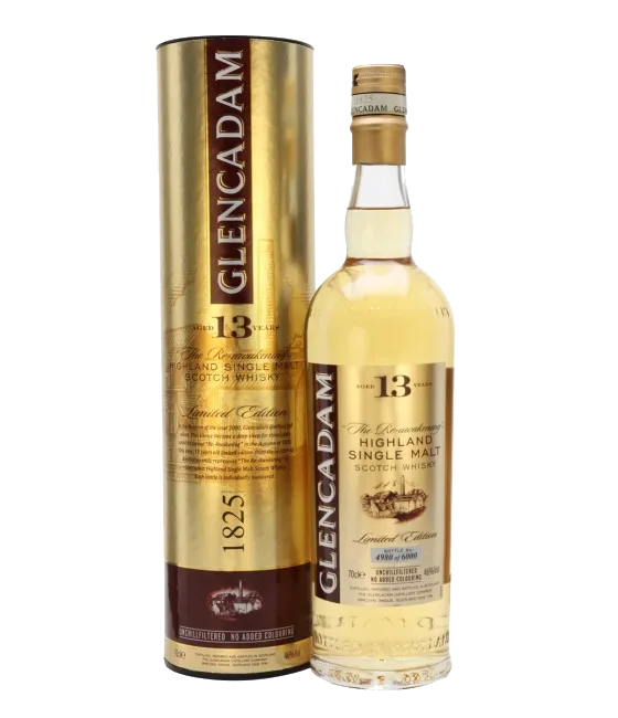 Glencadam 13 Years Old Highland Single Malt Whisky, fles bij slijterij t Bockje in Bathmen