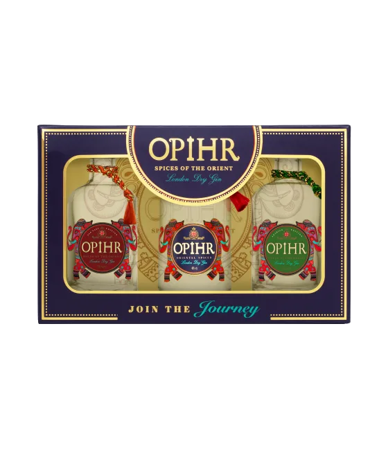 Opihr Gin Assorti Geschenkverpakking 3x5cl, fles bij slijterij t Bockje in Bathmen