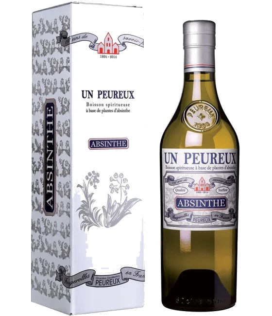 Absinthe un Peureux by Massenez, fles bij slijterij t Bockje in Bathmen