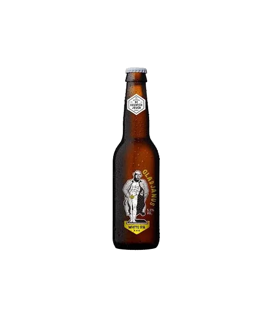 De Eeuwige Jeugd Gladjanus White IPA, fles bij slijterij t Bockje in Bathmen