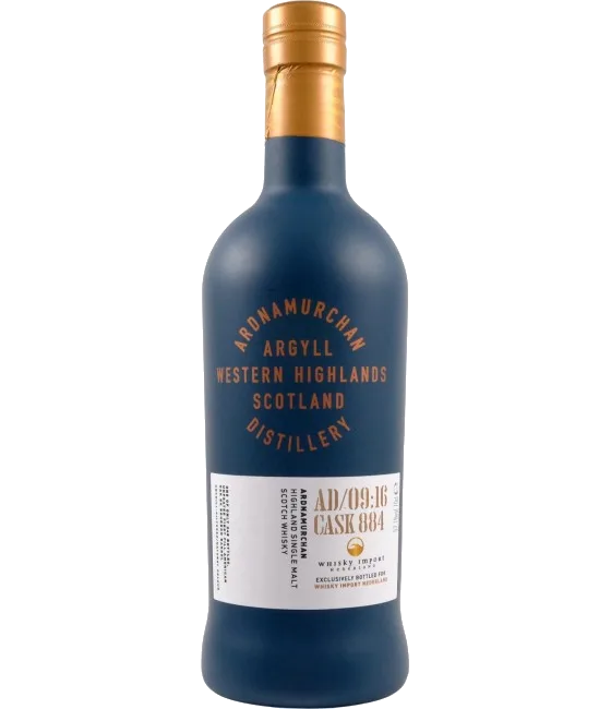 Ardnamurchan AD/09:16 Cask 884, fles bij slijterij t Bockje in Bathmen