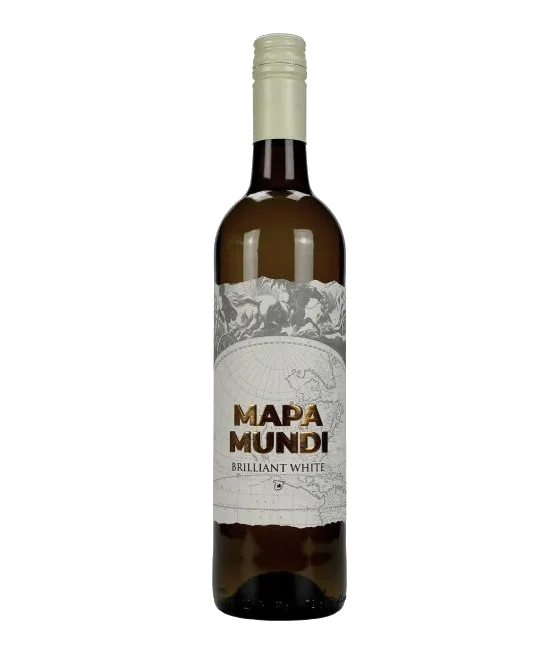 Mapa Mundi Brilliant White, fles bij slijterij t Bockje in Bathmen