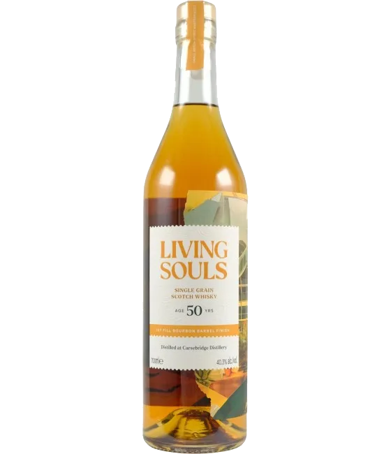 Living Souls Carsebridge 50 Years Old Batch #2, fles bij slijterij t Bockje in Bathmen