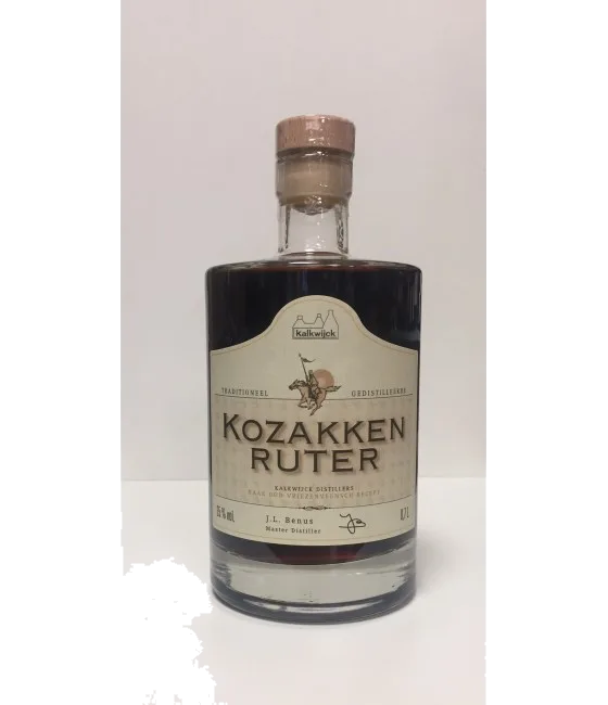 Kalkwijck Kozakkenruter, fles bij slijterij t Bockje in Bathmen