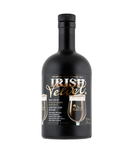 Irish Velvet Irish Coffee Mix, fles bij slijterij t Bockje in Bathmen