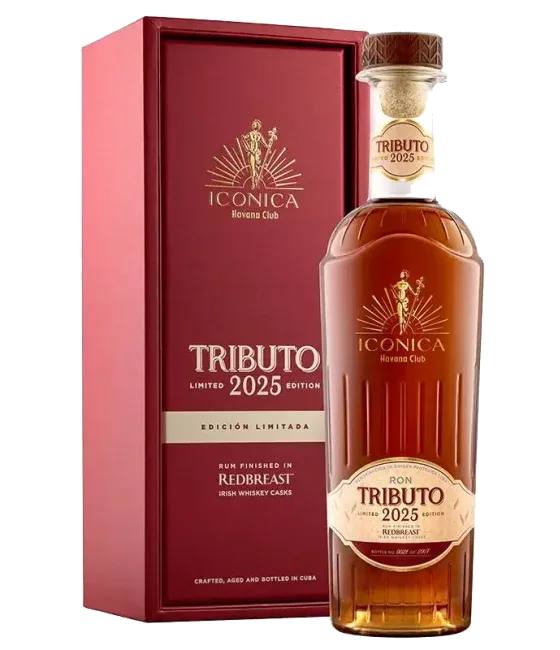 Havana Club Iconica Tributo 2025 Limited Edition, fles bij slijterij t Bockje in Bathmen