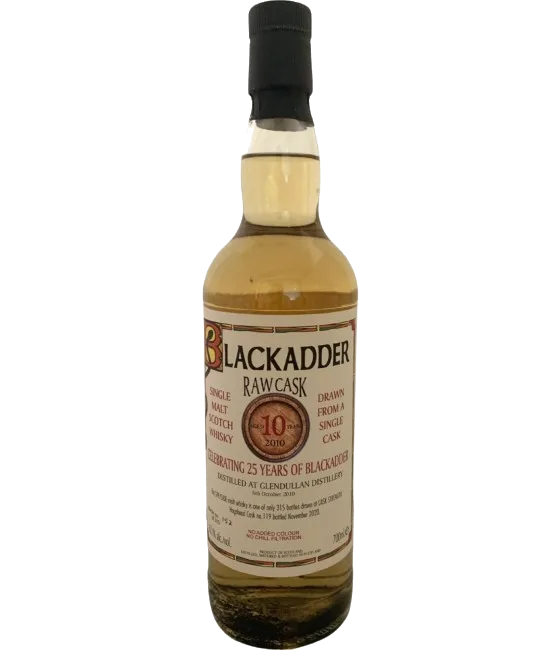 Blackadder Glendullan Single Malt 2010 10 Years Old, fles bij slijterij t Bockje in Bathmen
