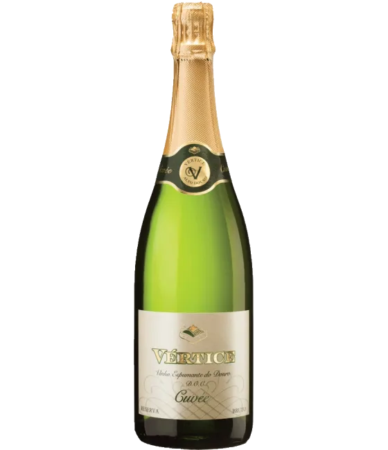 Vértice Cuvée Brut Vinho Espumante do Douro, fles bij slijterij t Bockje in Bathmen