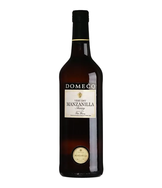 Domecq Manzanilla, fles bij slijterij t Bockje in Bathmen