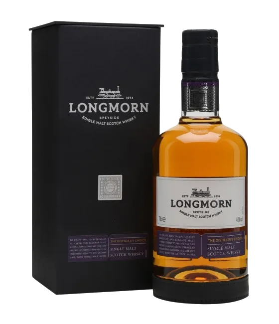Longmorn Distillers Choice, fles bij slijterij t Bockje in Bathmen