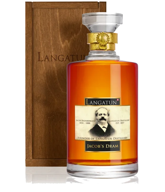 De Langatun Jacob’s Dram 2025, fles bij slijterij t Bockje in Bathmen