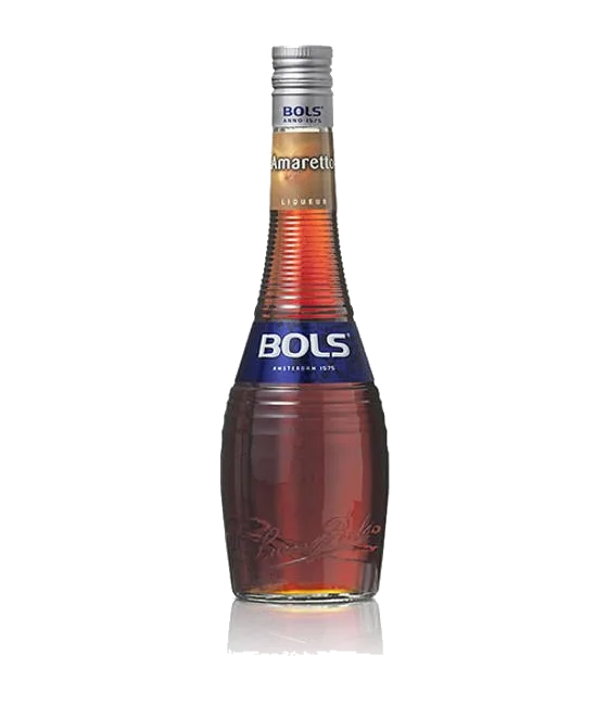 Bols Amaretto, fles bij slijterij t Bockje in Bathmen