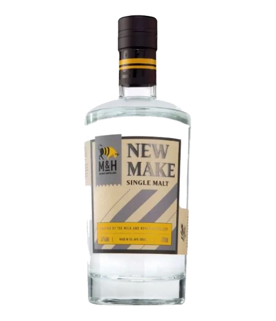 Milk & Honey New Make Single Malt, fles bij slijterij t Bockje in Bathmen