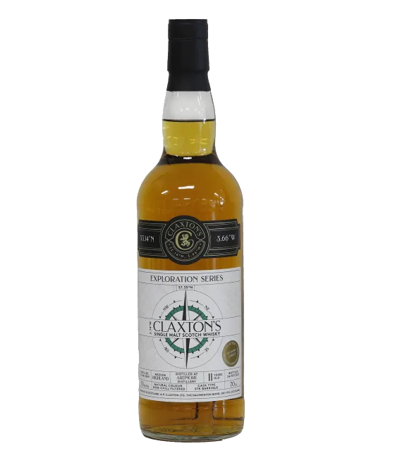 Claxton’s Exploration Series – Ardmore 2009 11Y, fles bij slijterij t Bockje in Bathmen