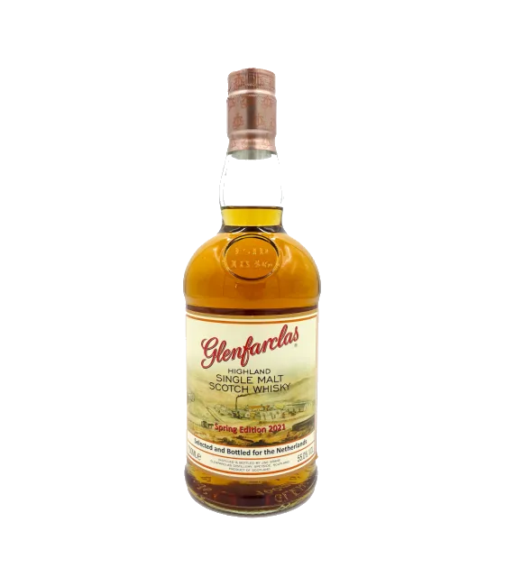 Glenfarclas Spring Edition 2021, fles bij slijterij t Bockje in Bathmen