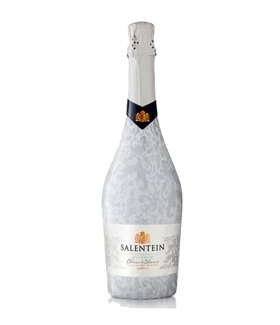 Salentein Blanc de Blancs, fles bij slijterij t Bockje in Bathmen