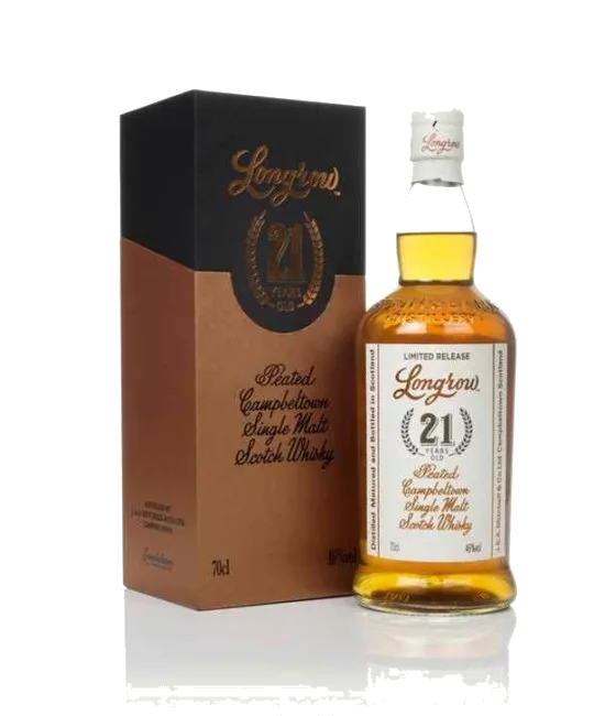 Longrow 21 Years Old Edition, fles bij slijterij t Bockje in Bathmen