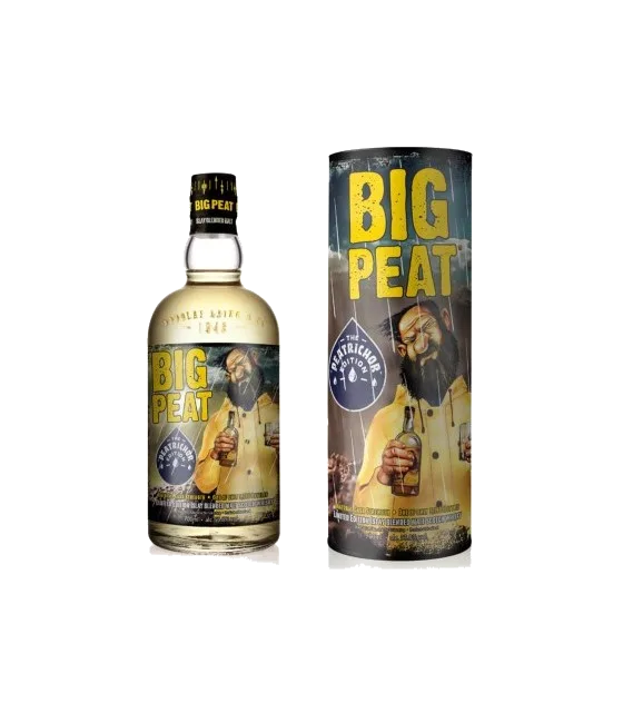 Big Peat Peatrichor Islay Blended Malt, fles bij slijterij t Bockje in Bathmen