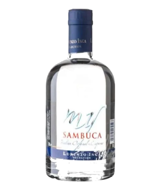 Lorenzo Inga My Sambuca, fles bij slijterij t Bockje in Bathmen