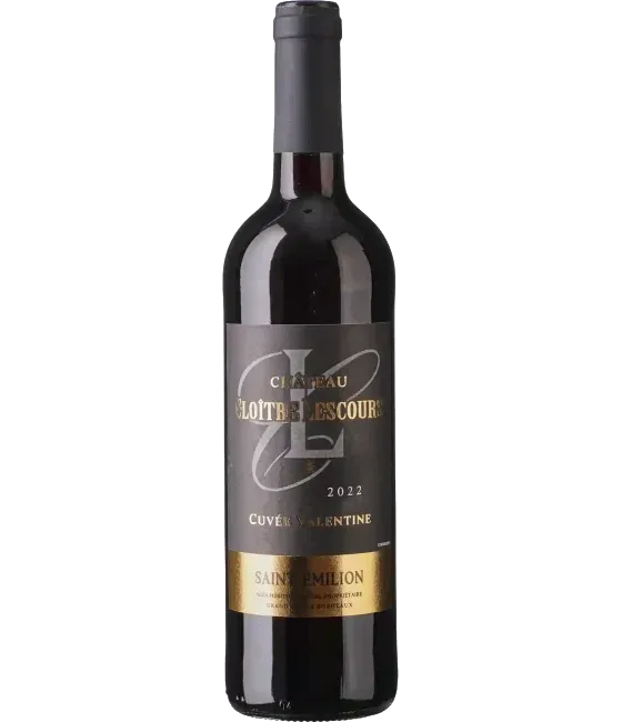 Château Cloitre Lescours Cuvée Valentine Saint-Émilion, fles bij slijterij t Bockje in Bathmen