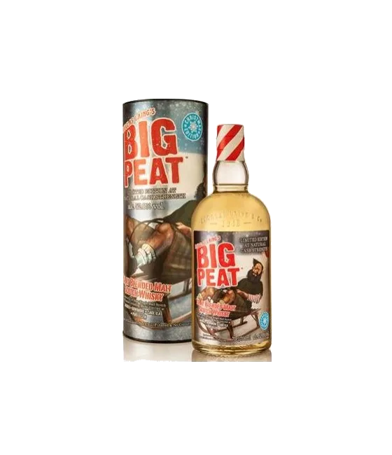 Big Peat Christmas Edition 2021, fles bij slijterij t Bockje in Bathmen