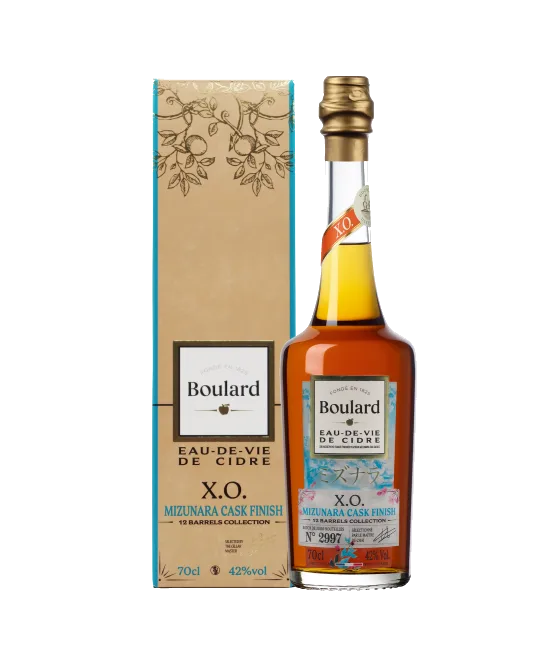 Boulard XO Mizunara Cask Finish, fles bij slijterij t Bockje in Bathmen
